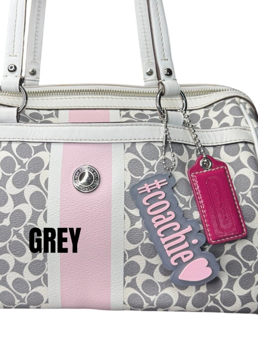 “#coachie” Bag Charm / Keychain Handmade - 3D Printed - Picture 4 of 5